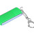 USB 3.0- флешка промо на 128 Гб с прямоугольной формы с выдвижным механизмом зеленый/серебристый