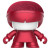 Портативная колонка Bluetooth «mini Xboy Metallic» красный