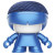 Портативная колонка Bluetooth «mini Xboy Metallic» синий