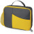 Изотермическая сумка-холодильник «Breeze» для ланч-бокса серый/желтый