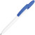 Ручка пластиковая шариковая «Fill White» белый/синий