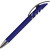 Ручка пластиковая шариковая «Starco Lux» синий/серебристый