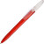 Ручка пластиковая шариковая «Rico Bright» красный/прозрачный