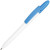 Ручка пластиковая шариковая «Fill White» белый/голубой