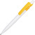 Ручка пластиковая шариковая «Maxx White» белый/желтый