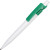 Ручка пластиковая шариковая «Maxx White» белый/зеленый