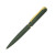 Ручка шариковая FARO, покрытие soft touch темно-зеленый, золотистый