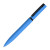 Ручка шариковая MIRROR BLACK, покрытие soft touch голубой