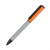Ручка шариковая BRO оранжевый, серый