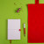Набор подарочный WHITE&YOU: бизнес-блокнот, ручка, сумка, бело-синий белый, красный