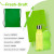 Набор подарочный FRESH-DRAFT: бизнес-блокнот, ручка, массажер, бутылка, рюкзак, синий зеленое яблоко