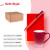 Набор подарочный SOFT-STYLE: бизнес-блокнот, ручка, кружка, коробка, стружка, красный красный