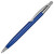Ручка шариковая EPSILON,, оранжевый/хром, металл синий, серебристый