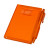 Записная книжка "Альманах" с ручкой оранжевый