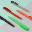 Ручка пластиковая шариковая трехгранная «Trinity K transparent Gum» soft-touch