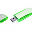 USB 2.0- флешка промо на 8 Гб овальной формы
