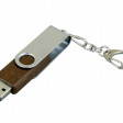 USB 2.0- флешка промо на 64 Гб с поворотным механизмом