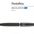 Ручка металлическая шариковая «Portofino»