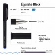 Ручка пластиковая гелевая «Egoiste Black»