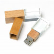 USB 2.0- флешка на 16 Гб прямоугольной формы, под гравировку 3D логотипа