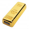 USB 3.0- флешка на 128 Гб в виде слитка золота