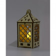 Деревянный фонарик «Лампион» с электрической свечой