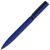 Ручка шариковая MIRROR BLACK, покрытие soft touch темно-синий, черный