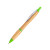 DAFEN, ручка шариковая, бамбук, пластик, металл светло-зеленый