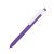 Ручка шариковая RETRO, пластик фиолетовый, белый