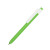 Ручка шариковая RETRO, пластик зеленое яблоко, белый