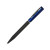 Ручка шариковая M1, пластик, металл, покрытие soft touch черный, синий