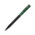 Ручка шариковая M1, пластик, металл, покрытие soft touch зеленый, черный