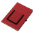 Блокнот А5 «Pocket» с карманом для телефона красный