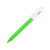 Ручка шариковая LEVEL, пластик светло-зеленый, белый