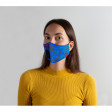 Гигиеническая маска для лица многоразовая с люверсом, для сублимации в крое