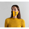 Гигиеническая маска для лица многоразовая с люверсом, для сублимации в крое