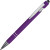 Ручка-стилус металлическая шариковая «Sway» soft-touch фиолетовый/серебристый