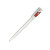 Ручка шариковая KIKI EcoLine SAFE TOUCH, пластик белый, красный