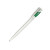 Ручка шариковая KIKI EcoLine SAFE TOUCH, пластик белый, зеленый