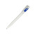 Ручка шариковая KIKI EcoLine SAFE TOUCH, пластик белый, синий