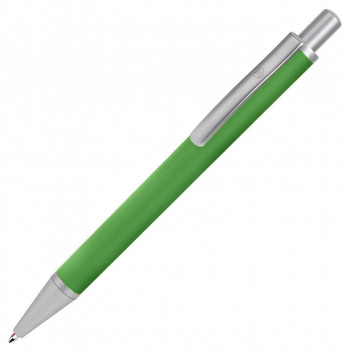 CLASSIC, ручка шариковая, зеленый/серебристый, металл