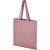 Эко-сумка «Pheebs» из переработанного хлопка бордовый меланж