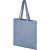 Эко-сумка «Pheebs» из переработанного хлопка синий меланж