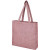 Эко-сумка с клинчиком «Pheebs» из переработанного хлопка бордовый меланж