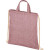 Сумка-рюкзак «Pheebs» из переработанного хлопка, 210 г/м² бордовый меланж