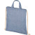 Сумка-рюкзак «Pheebs» из переработанного хлопка, 210 г/м² синий меланж