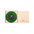 Настенные часы со мхом «Римские»