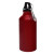 Бутылка для воды с карабином MENTO, 400мл красный