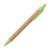 Ручка шариковая YARDEN, черный, натуральная пробка, пшеничная солома, ABS пластик, 13,7 см зеленый