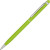 Ручка-стилус металлическая шариковая «Jucy Soft» soft-touch зеленое яблоко